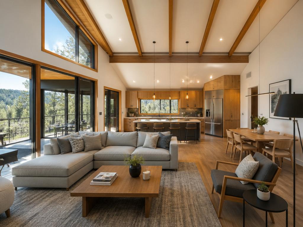 Interior de vivienda moderna